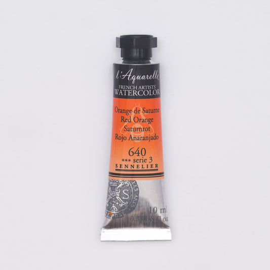 Sennelier l'Aquarelle 10ml Red Orange S3