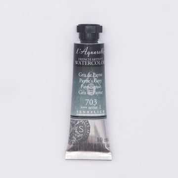 Sennelier l'Aquarelle 703 Payne's Grey 10ml S1