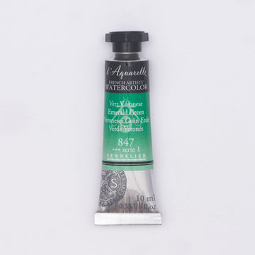 Sennelier l'Aquarelle 10ml Emerald Green S1