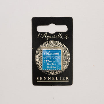 Sennelier l'Aquarelle half pan Royal Blue S1