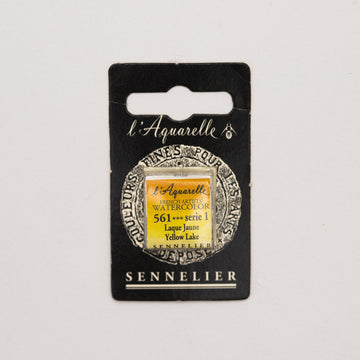 Sennelier l'Aquarelle half pan Yellow Lake S1