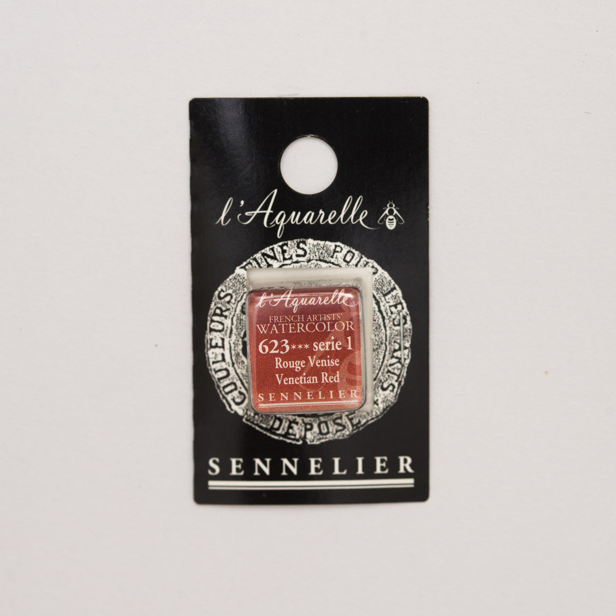 Sennelier l'Aquarelle half pan Venetian Red S1