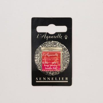 Sennelier l'Aquarelle half pan Sennelier Red S2