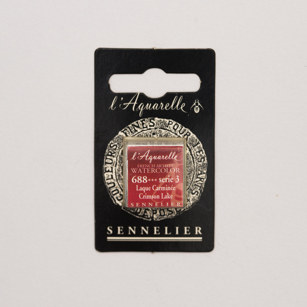 Sennelier l'Aquarelle half pan Crimson Lake S3