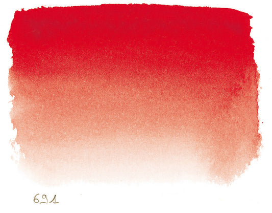 Sennelier l'Aquarelle 691 Rose Dore Madder Lake half pan S2