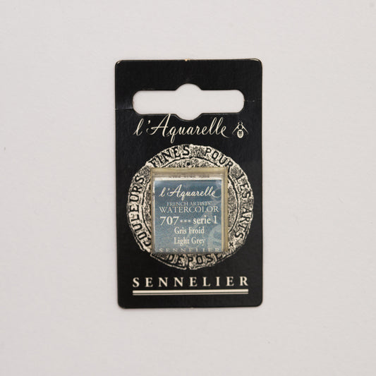 Sennelier l'Aquarelle half pan Light Grey S1