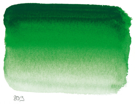 Sennelier l'Aquarelle 809 Hooker's Green half pan S1