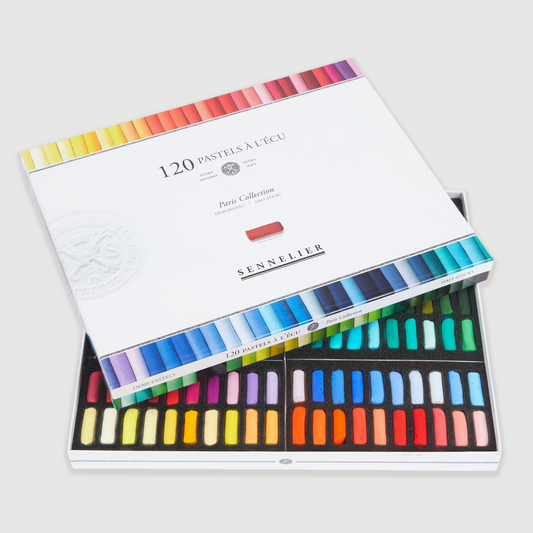 Sennelier soft pastels 'A l'écu' set 120 half pastels