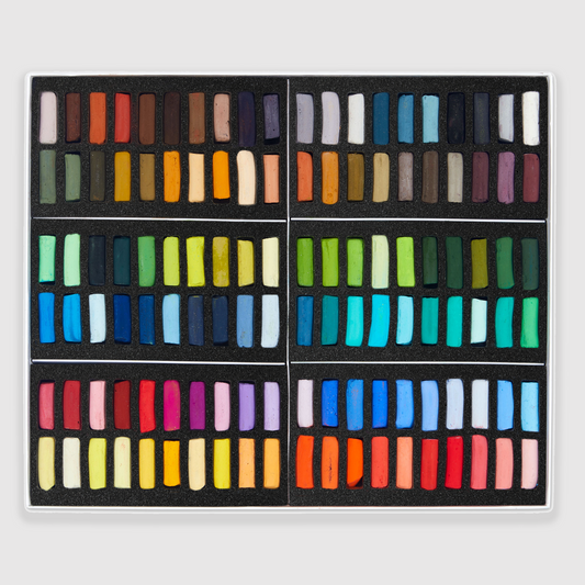 Sennelier soft pastels 'A l'écu' set 120 half pastels