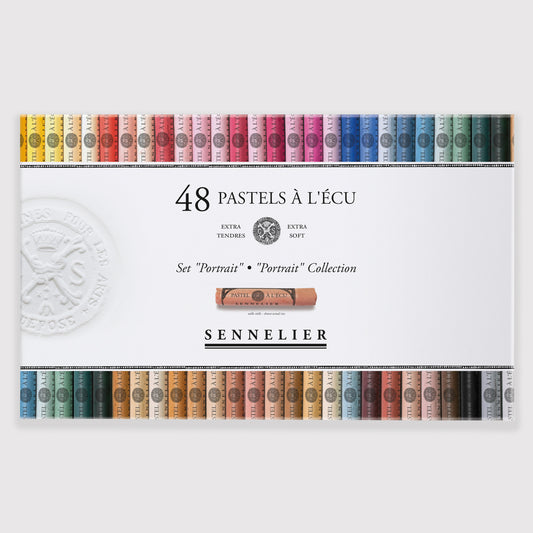 Sennelier soft pastels 'A l'écu' Set 48 Portrait