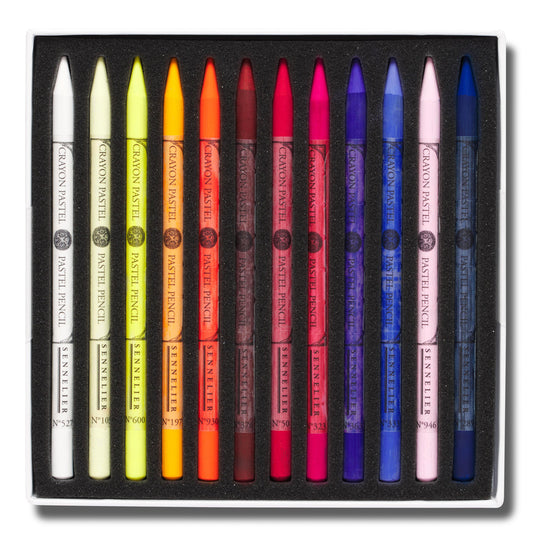Set of 24 assorted Sennelier Pastel Pencils