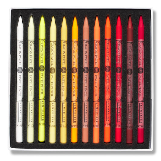 Set of 48 assorted Sennelier Pastel Pencils