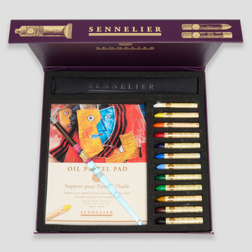 Sennelier Oil pastels set 12 + Accessoires
