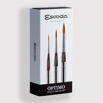 Escoda Óptimo Set 3 Travel brushes 1251