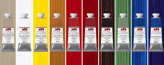 Michael Harding Oil paint 40ml Set 10 Plein Air 'Painter Set'