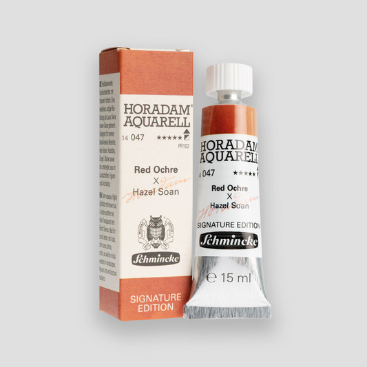 Schmincke Horadam 047 Red Ochre x Hazel Soan 15ml