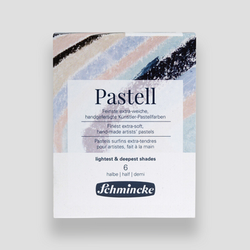 Schmincke Pastel Set 6 half pastels Lightest & Deepest Shades
