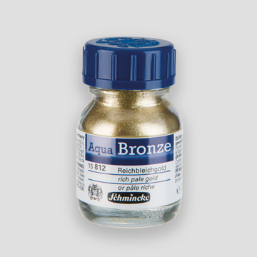 Schmincke Bronze Aqua 20ml Rich Pale Gold