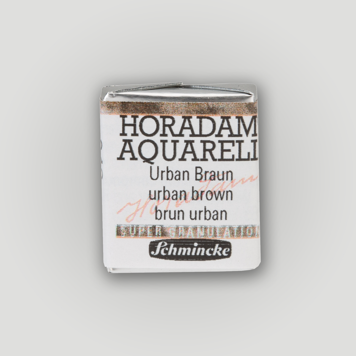 Schmincke Horadam® Super granulation Half pan 946 Urban Brown 3
