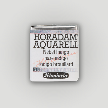 Schmincke Horadam Aquarelverf 968 Haze Indigo half pan 3