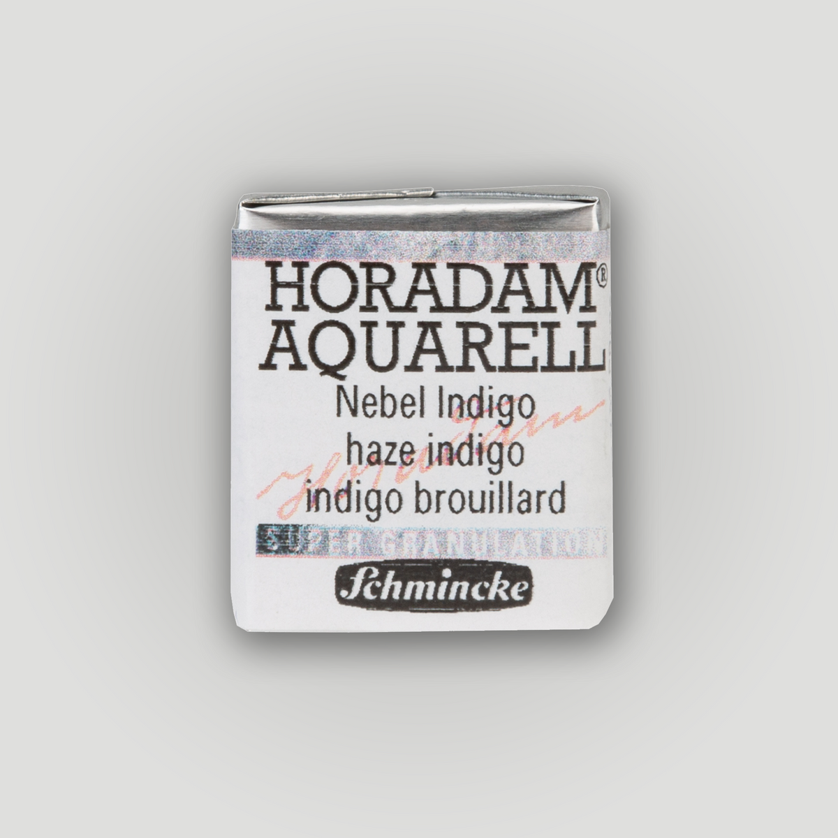 Schmincke Horadam® Super granulation Half pan 968 Haze indigo 3
