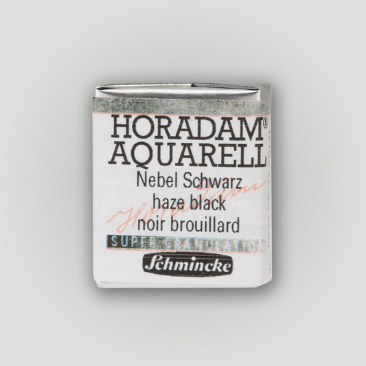 Schmincke Horadam Aquarelverf 970 Haze Black half pan 3