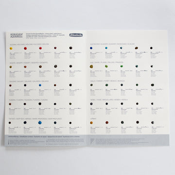 Schmincke Horadam Aquarelverf Dot Card 50 colours Super Granulation