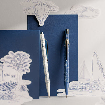 Caran 'd Ache XMAS 2026 849 Writing set Ballpoint pen + Mechanical Pencil Toile de Jouy