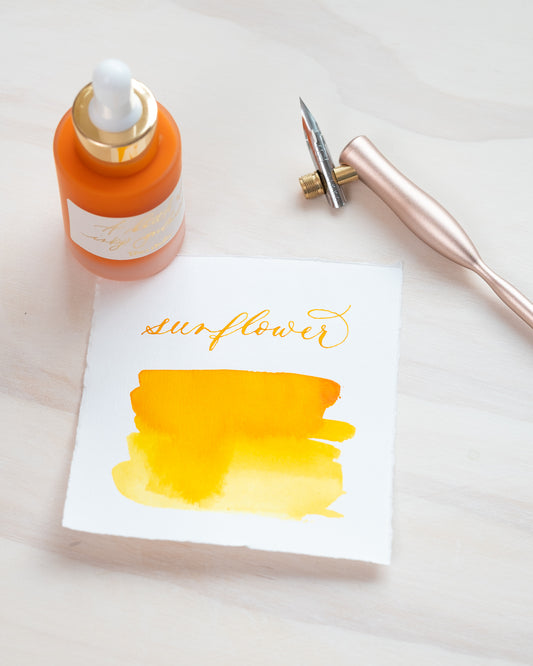 Tom's Studio Calligraphy Ink Sunflower