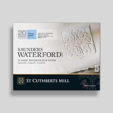 St. Cuthberts Saunders Waterford Cold pressed Wit 300g 41x31cm 20 vel