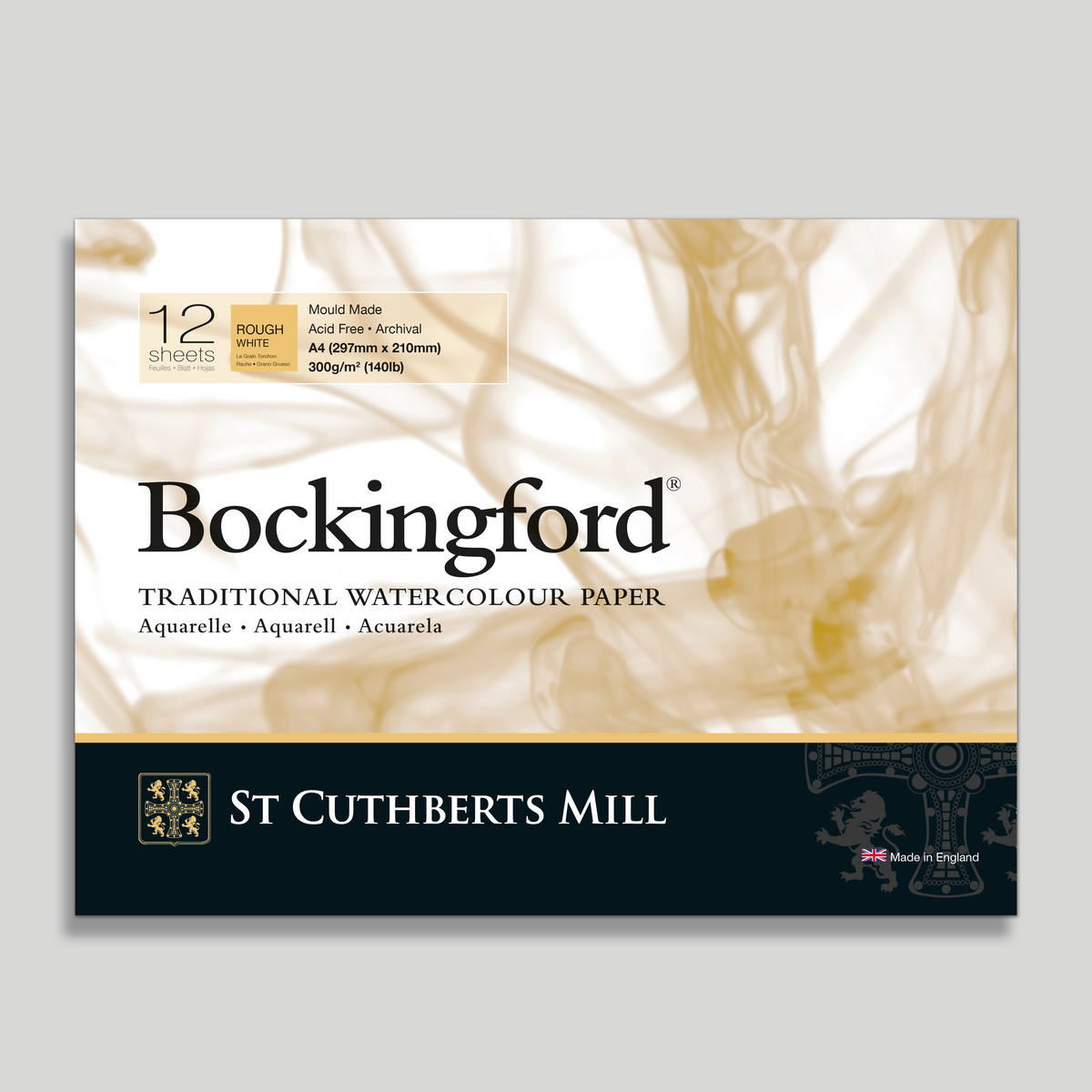 St. Cuthberts Bockingford Rough Wit 300g 21x29,7cm (A4) 12 vel