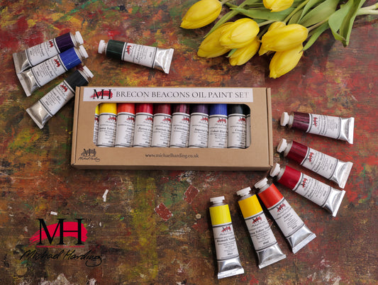 Michael Harding Oil Paint 40ml Brecon Beacons Set 10