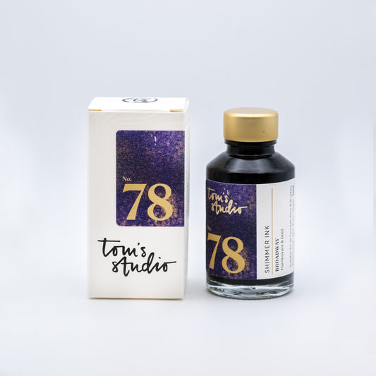 Tom's Studio Fountain Pen Shimmer Ink Broadway