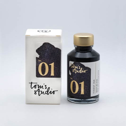 Tom's Studio Fountain Pen Ink Deep Black