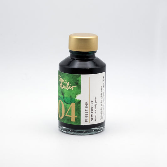 Tom's Studio Fountain Pen Ink New Forest Green