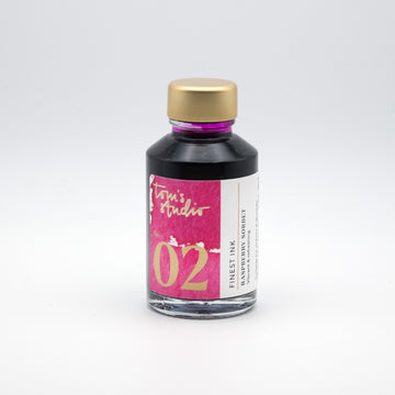 Tom's Studio Fountain Pen Ink Raspberry Sorbet