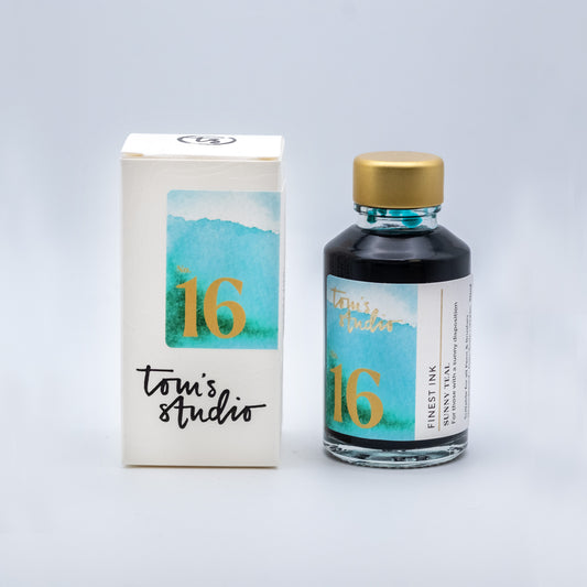 Tom's Studio Fountain Pen Ink Sunny Teal