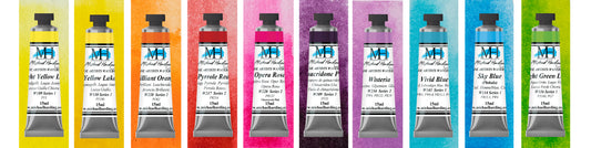 Michael Harding Artist Watercolour 15ml Set 10 Vivid