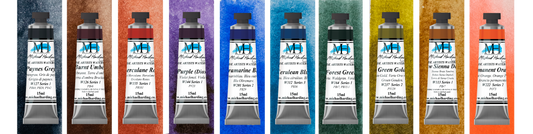 Michael Harding Artist Watercolour 15ml Set 10 Wild Nature