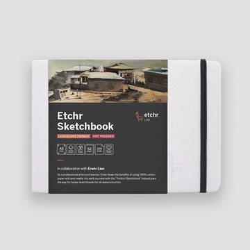 Etchr Sketchbook A5 Hot Pressed 220g Landscape
