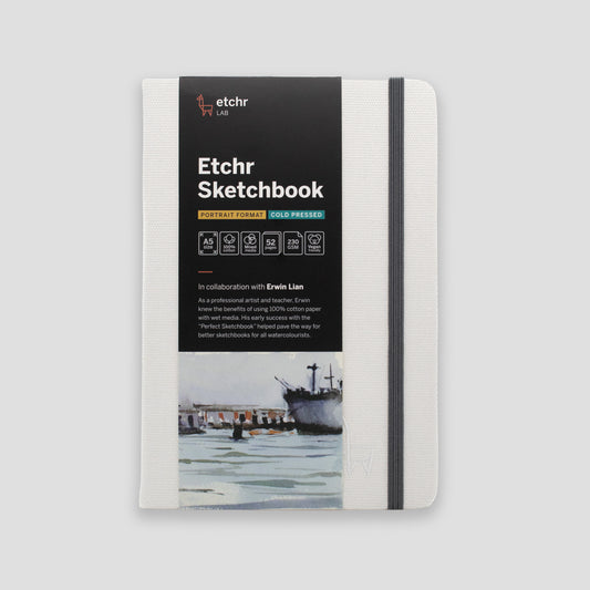 Etchr Sketchbook A5 Cold Pressed 230g Portrait