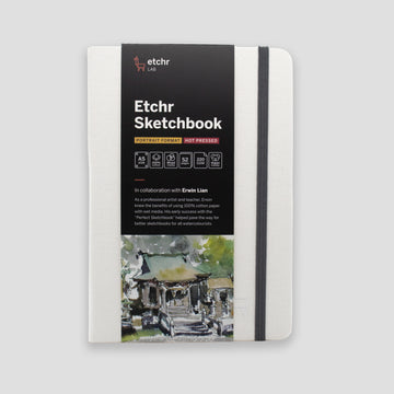 Etchr Sketchbook A5 Hot Pressed 220g Portrait