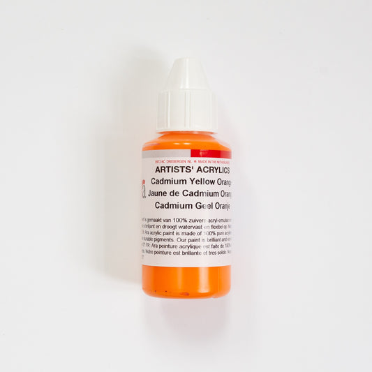 Ara Acrylic 100ml Cadmium Yellow Orange