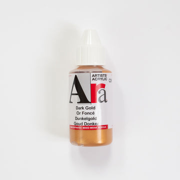 Ara Acrylic 100ml Dark Gold