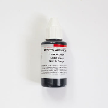 Ara Acrylic 100ml 075 Lamp Black A