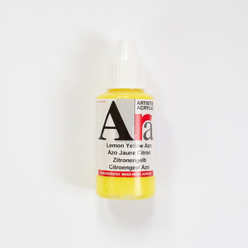 Ara Acrylic 100ml Lemon Yellow Azo