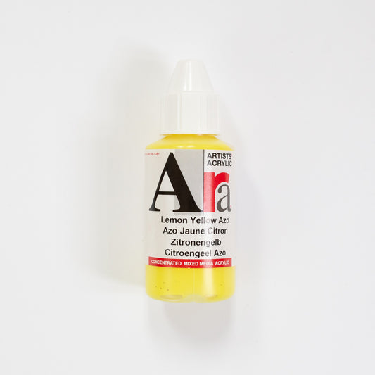 Ara Acrylic 100ml 010 Lemon Yellow Azo A