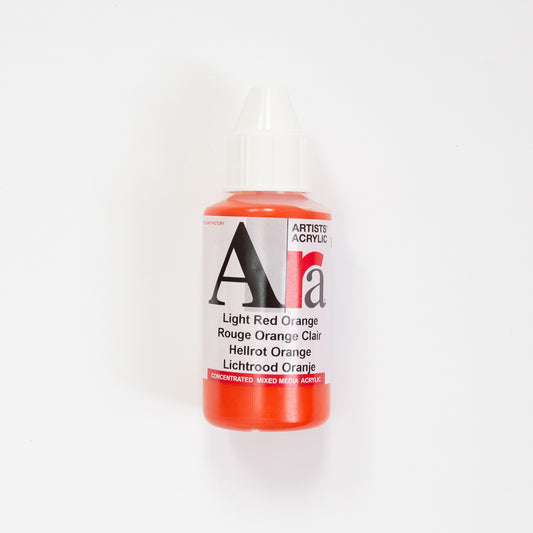 Ara Acrylic 100ml Light Red Orange