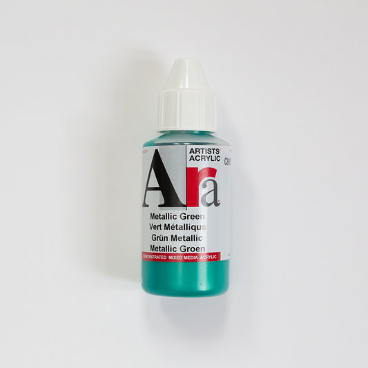 Ara Acrylic 100ml 610 Metallic Green C