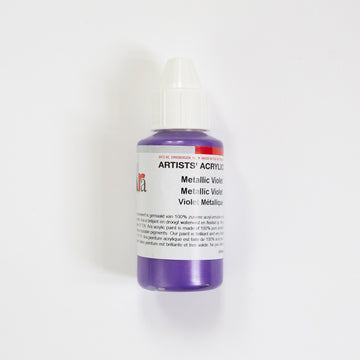 Ara Acrylic 100ml 580 Metallic Violet C